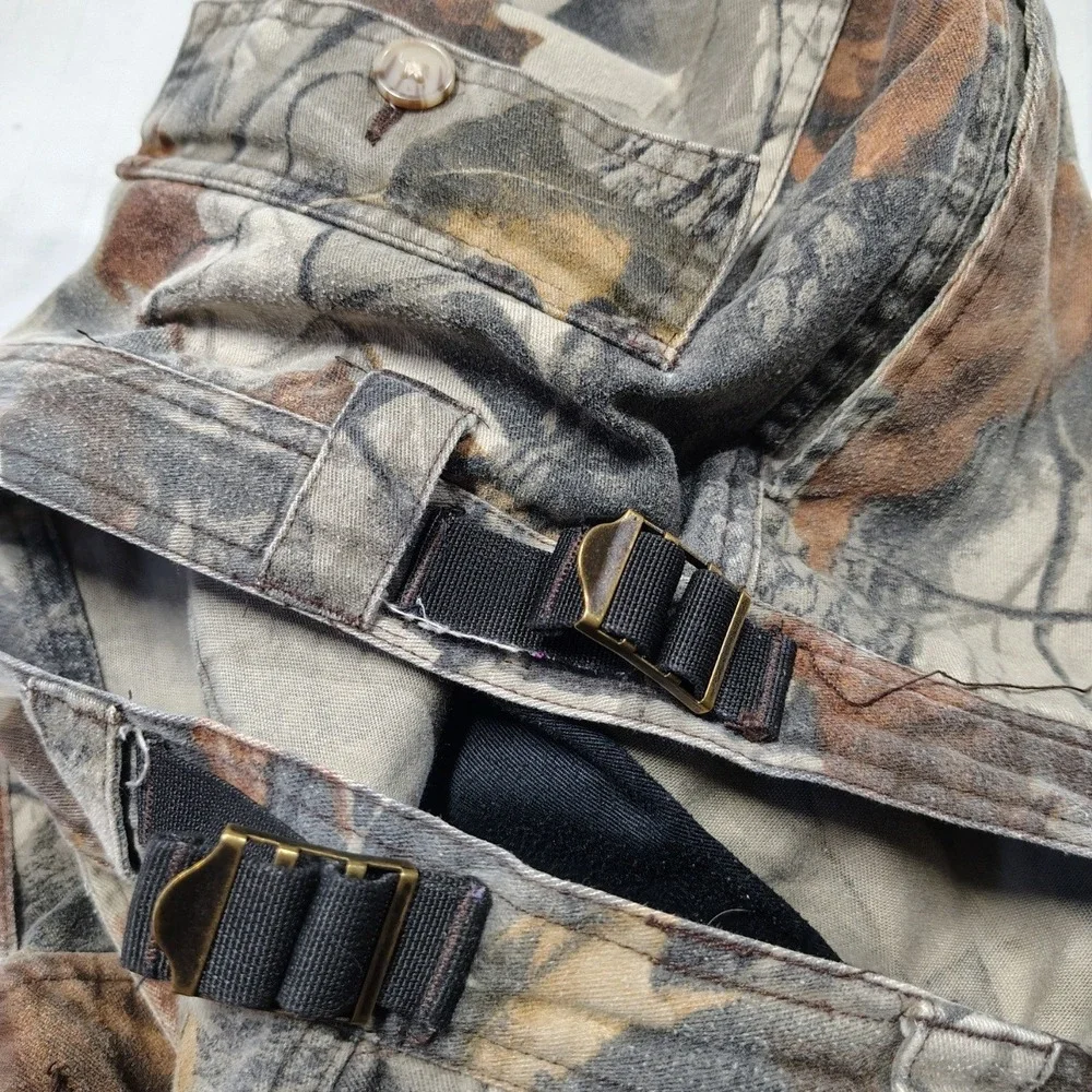 Spartan Outdoors Pants Mens Large 33x31 Camo Cargo Cotton Realtree Hardwoods